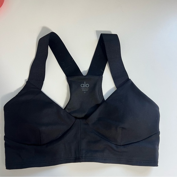 Alo Yoga Airbrush Rev It Up Bra BlacSize Small - Picture 8 of 8